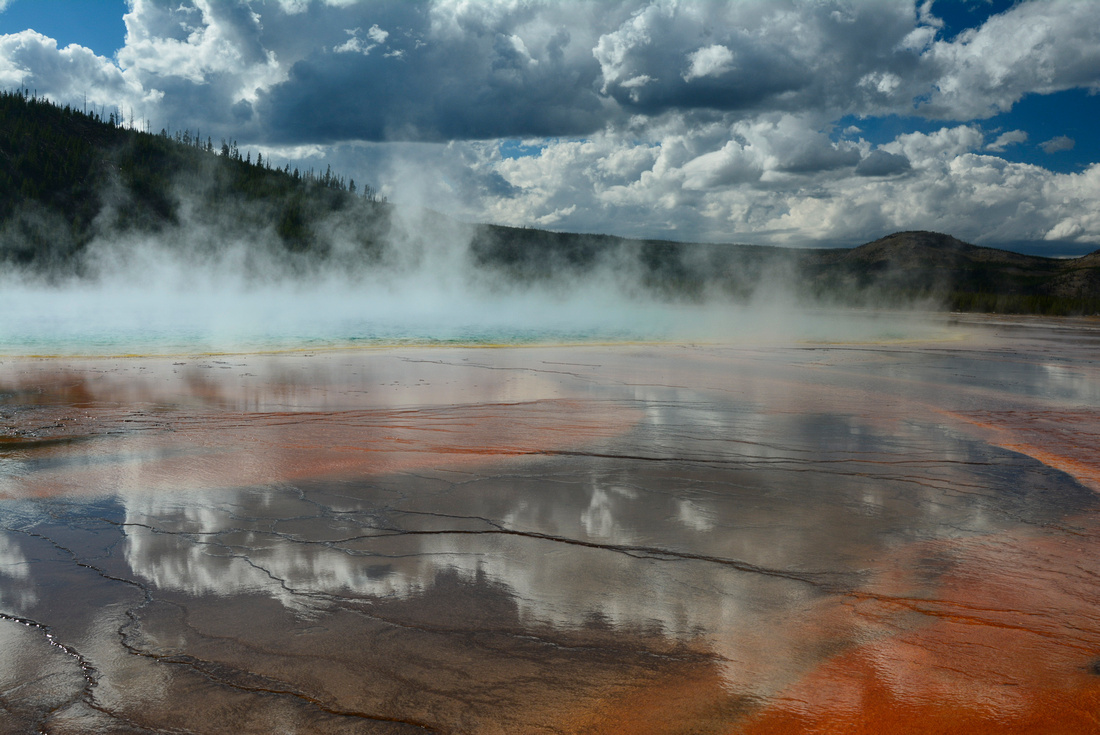 Grand Prismatic Springs, Yellowstone National Park